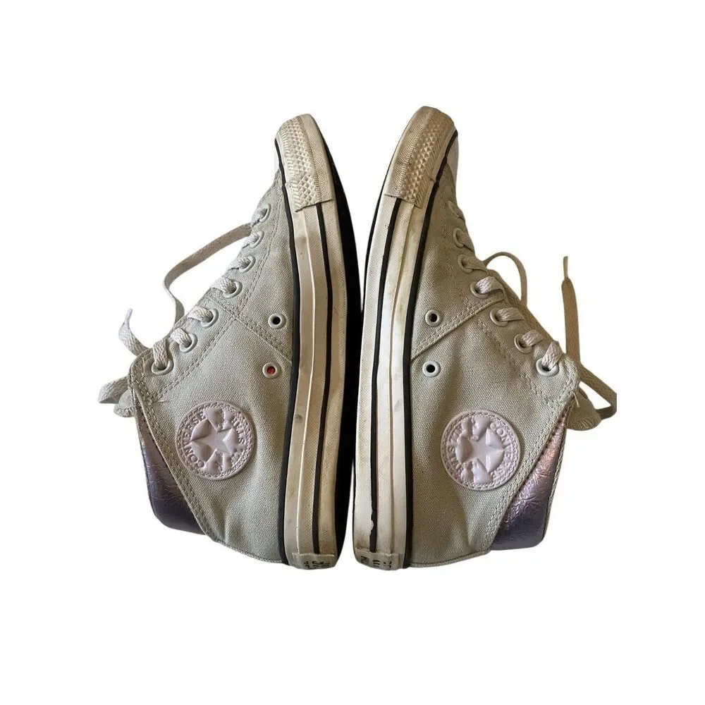 Converse Chuck Taylor All Star Madison Mid Top Womens Shoes Wolf Grey White